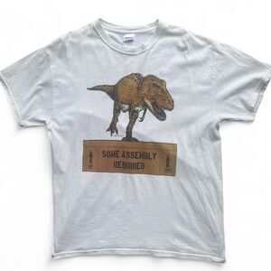 2014 Smithsonian National Museum T.Rex Front Back Graphic T-Shirt Size Large